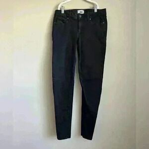 Paige Skyline Skinny Jeans in Black Women’s 28